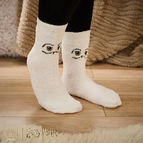 CALCETINES HEDWIG EXTRA-SUAVES HARRY POTTER