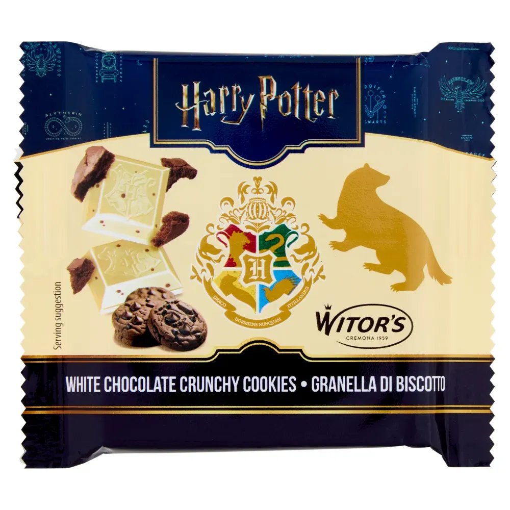 TABLETA CHOCOLATE BLANCO COOKIES CRUJIENTES HARRY POTTER TABLETA CHOCOLATE BLANCO COOKIES CRUJIENTES HARRY POTTER