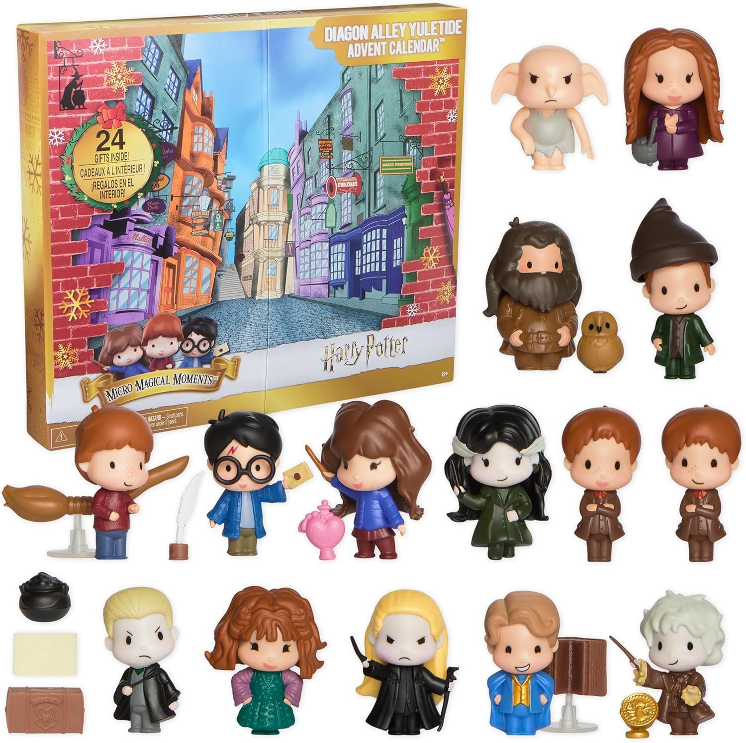 CALENDARIO ADVIENTO FIGURAS MICRO MAGICAL MOMENTS 2025 HARRY POTTER CALENDARIO ADVIENTO FIGURAS MICRO MAGICAL MOMENTS 2025 HARRY POTTER