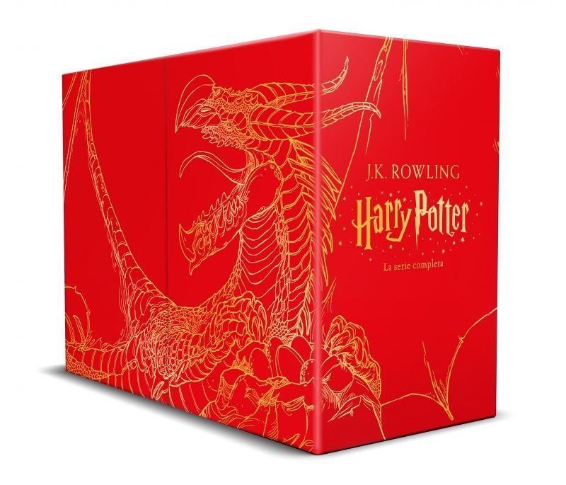 ESTUCHE LUJO COLECCION LIBROS HARRY POTTER ESTUCHE LUJO COLECCION LIBROS HARRY POTTER
