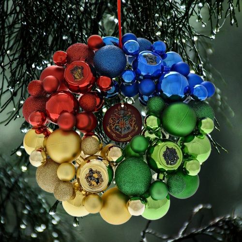 CORONA NAVIDAD CASAS HOGWARTS HARRY POTTER CORONA NAVIDAD CASAS HOGWARTS HARRY POTTER