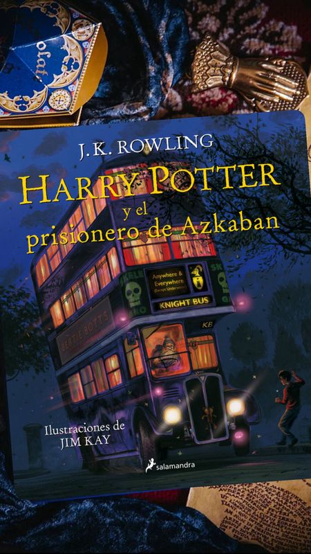HARRY POTTER Y EL PRISIONERO DE AZKABAN EDICION ILUSTRADA