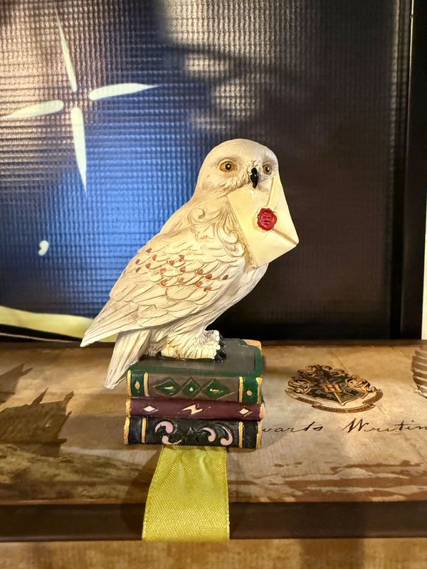 MINI FIGURA HEDWIG DISEÑADO POR JIM SHORE HARRY POTTER ENESCO