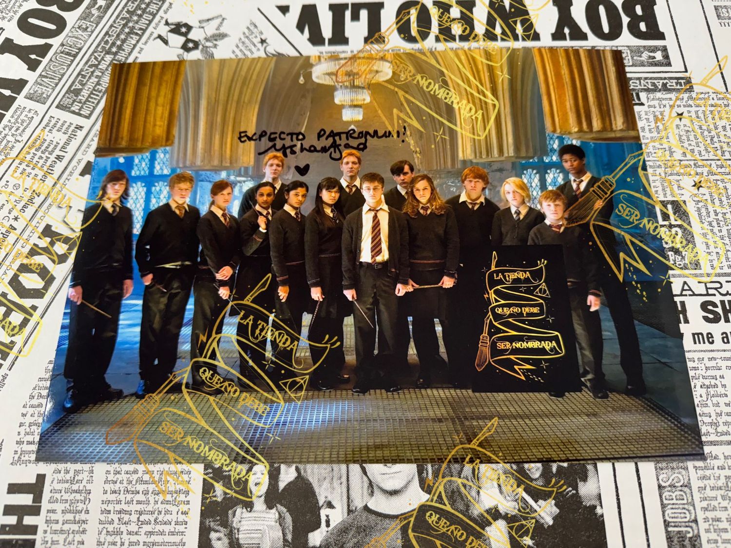 FOTOGRAFIA FIRMADA POR PADMA PATIL (AFSHAN AZAD) FOTOGRAFIA FIRMADA POR PADMA PATIL (AFSHAN AZAD)