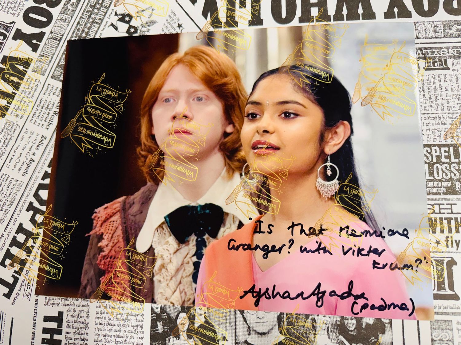 FOTOGRAFIA FIRMADA POR PADMA PATIL (AFSHAN AZAD) FOTOGRAFIA FIRMADA POR PADMA PATIL (AFSHAN AZAD)