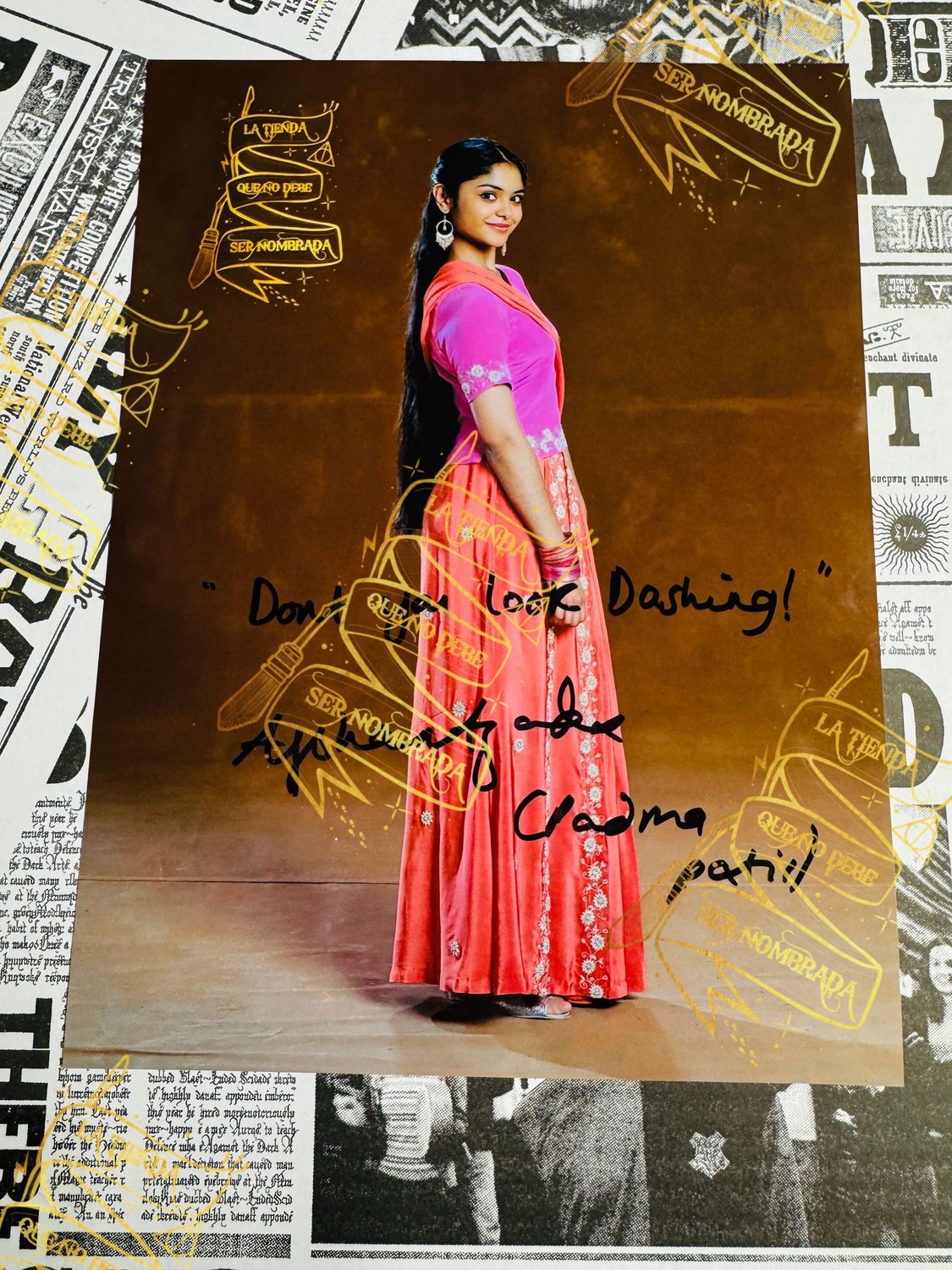 FOTOGRAFIA FIRMADA POR PADMA PATIL (AFSHAN AZAD) FOTOGRAFIA FIRMADA POR PADMA PATIL (AFSHAN AZAD)