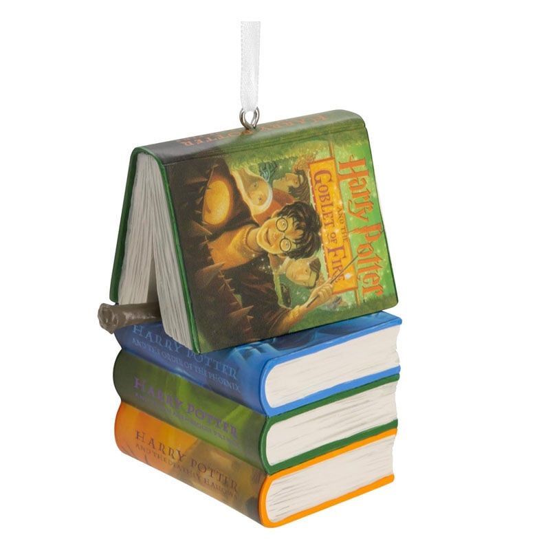 ADORNO NAVIDAD VARITA & LIBROS HARRY POTTER HALLMARK ADORNO NAVIDAD VARITA & LIBROS HARRY POTTER HALLMARK
