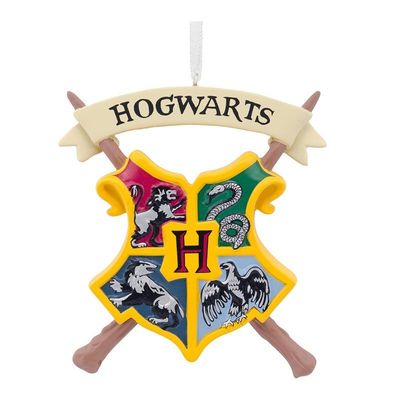 ADORNO NAVIDAD ESCUDO HOGWARTS HARRY POTTER HALLMARK ADORNO NAVIDAD ESCUDO HOGWARTS HARRY POTTER HALLMARK