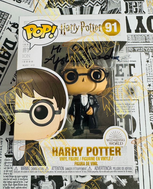 FUNKO POP HARRY POTTER Nº91 FIRMADO POR PADMA PATIL (AFSHAN AZAD)