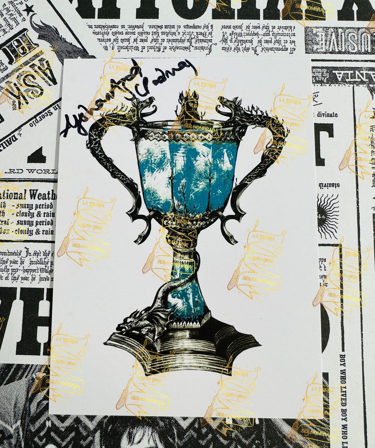 POSTAL COPA CALIZ DE FUEGO FIRMADA POR PADMA PATIL (AFSHAN AZAD) POSTAL COPA CALIZ DE FUEGO FIRMADA POR PADMA PATIL (AFSHAN AZAD)