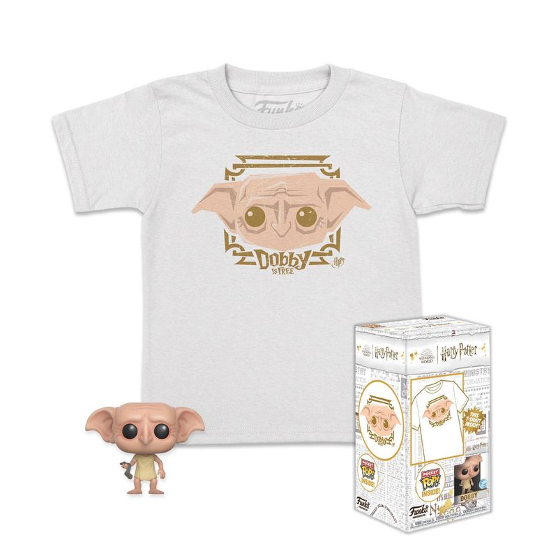 CAMISETA DOBBY LIMITED EDICION TALLA:XS & MINI DOBBY FUNKO POP HARRY POTTER