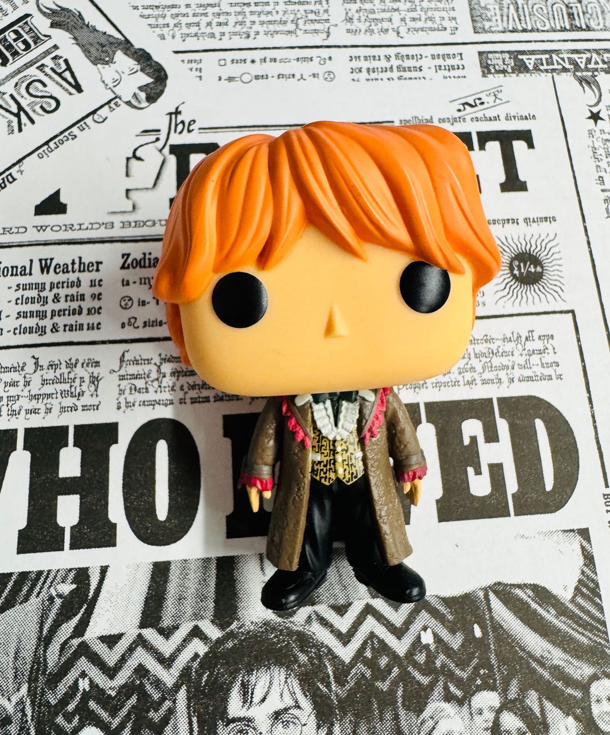 FIGURA DESCATALOGADA RON WEASLEY Nº12 FUNKO POP SIN CAJA