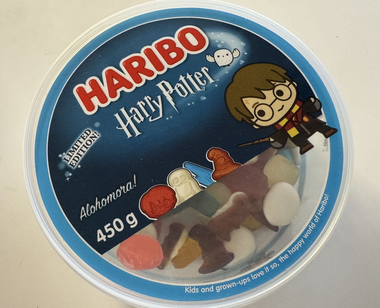 GOMINOLAS HARRY SIMBOLOS MAGICOS HARIBO HARRY POTTER EDICION ESPECIAL NAVIDAD 450 GR