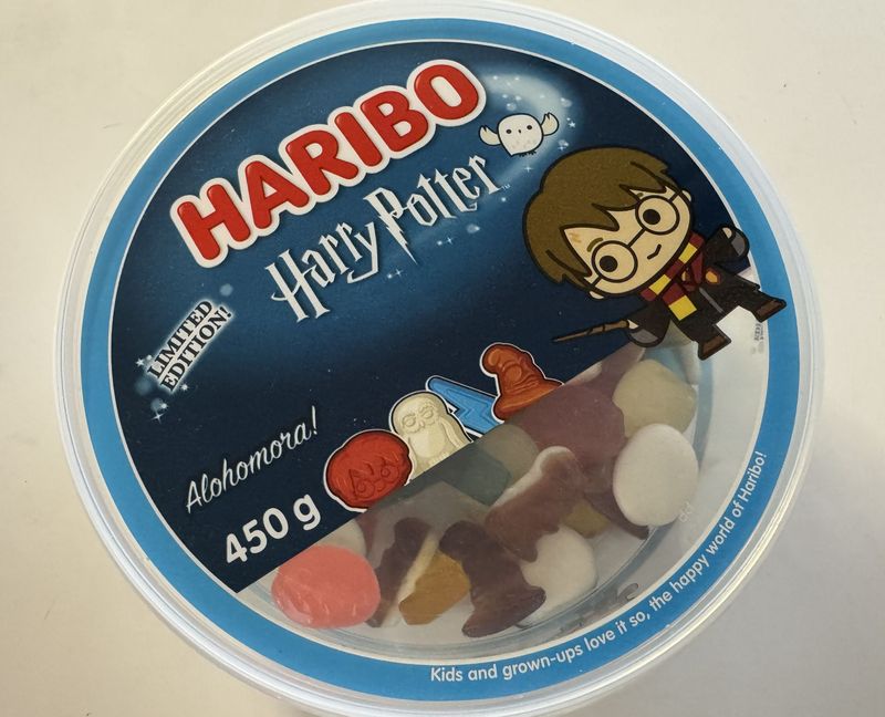 GOMINOLAS HARRY SIMBOLOS MAGICOS HARIBO HARRY POTTER EDICION ESPECIAL NAVIDAD 450 GR