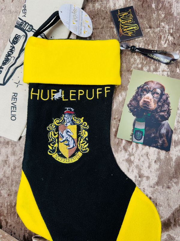 CALCETIN NAVIDEÑO HUFFLEPUFF