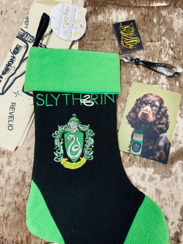 CALCETIN NAVIDEÑO SLYTHERIN