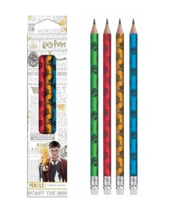 SET 12 LAPICES CASAS HOGWARTS HARRY POTTER