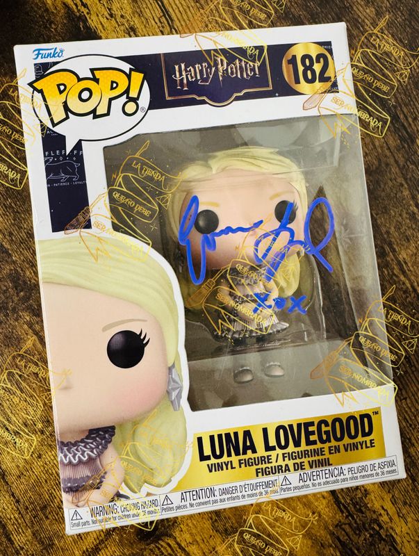 FUNKO POP Nº182 FIRMADO POR LUNA LOVEGOOD (EVANNA LYNCH)