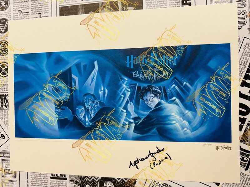 LITOGRAFIA ORDEN DEL FENIX FIRMADA POR PADMA PATIL (AFSHAN AZAD) LITOGRAFIA ORDEN DEL FENIX FIRMADA POR PADMA PATIL (AFSHAN AZAD)