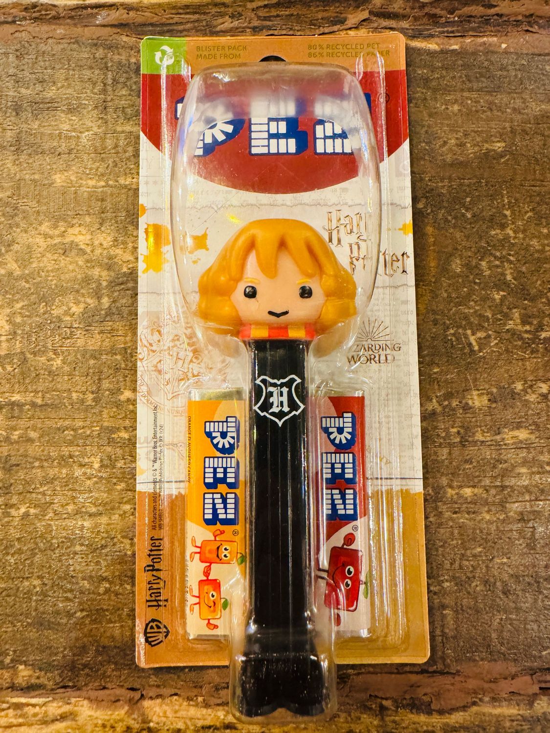 DISPENSADOR PEZ HERMIONE GRANGER HARRY POTTER