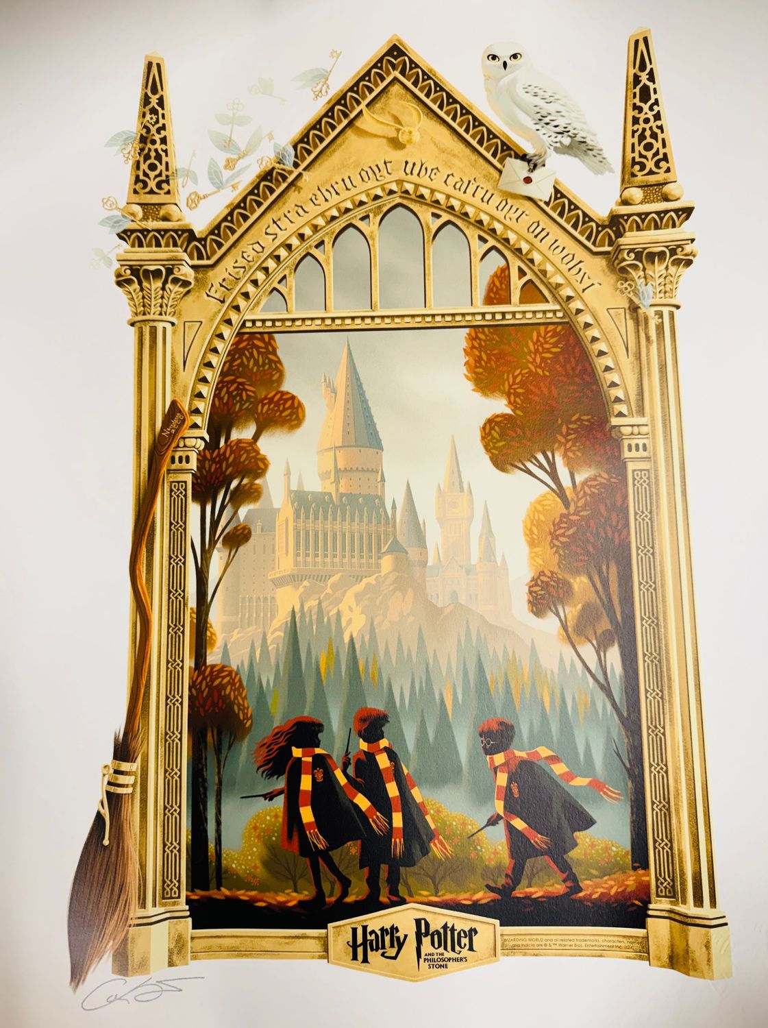 LITOGRAFIA HARRY POTTER Y LA PIEDRA FILOSOFAL EDICION LIMITADA HARRY POTTER LITOGRAFIA HARRY POTTER Y LA PIEDRA FILOSOFAL EDICION LIMITADA HARRY POTTER