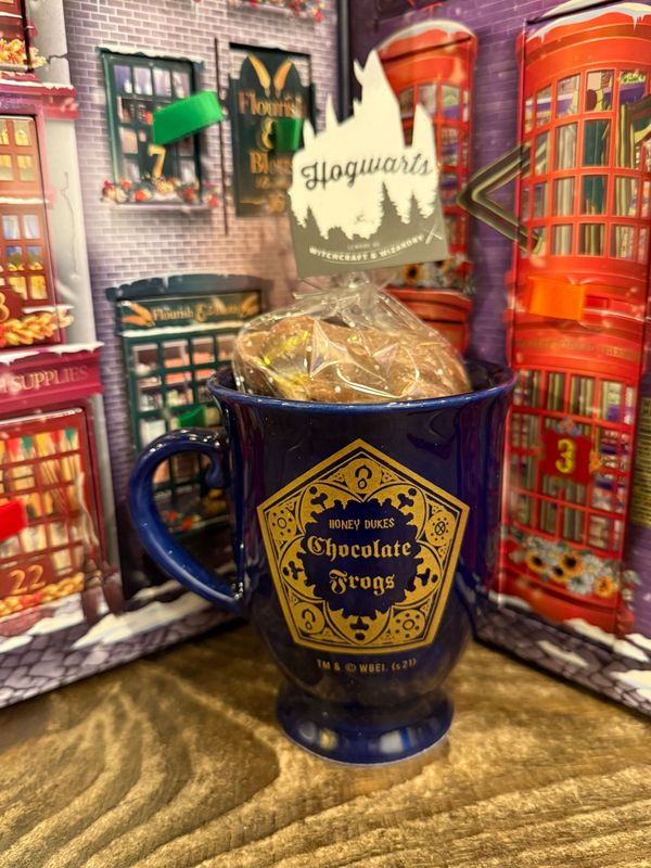 TAZA RANA CHOCOLATE & 3 RANAS CHOCOLATE HARRY POTTER