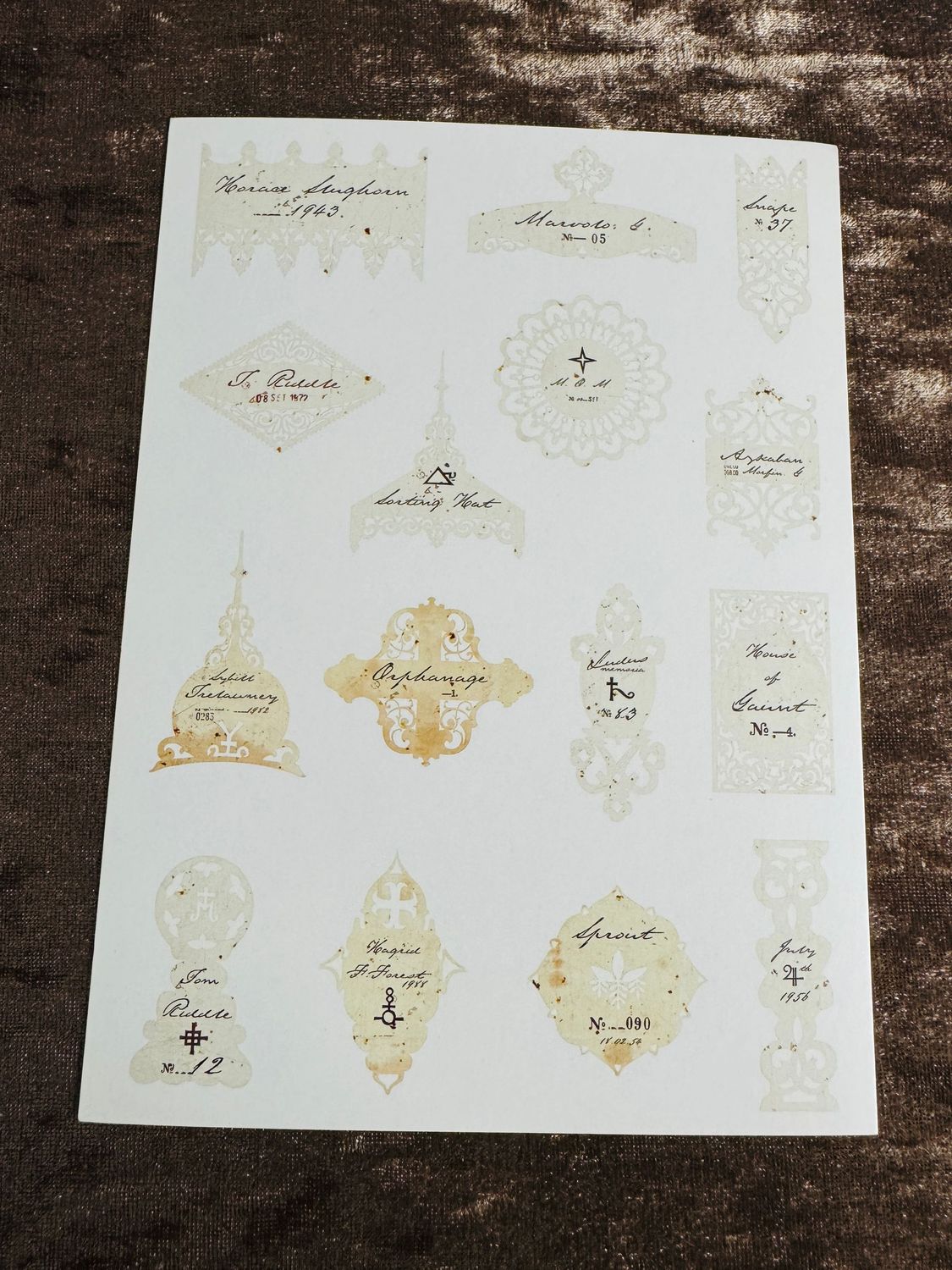 POSTAL ETIQUETAS POCIONES MINALIMA