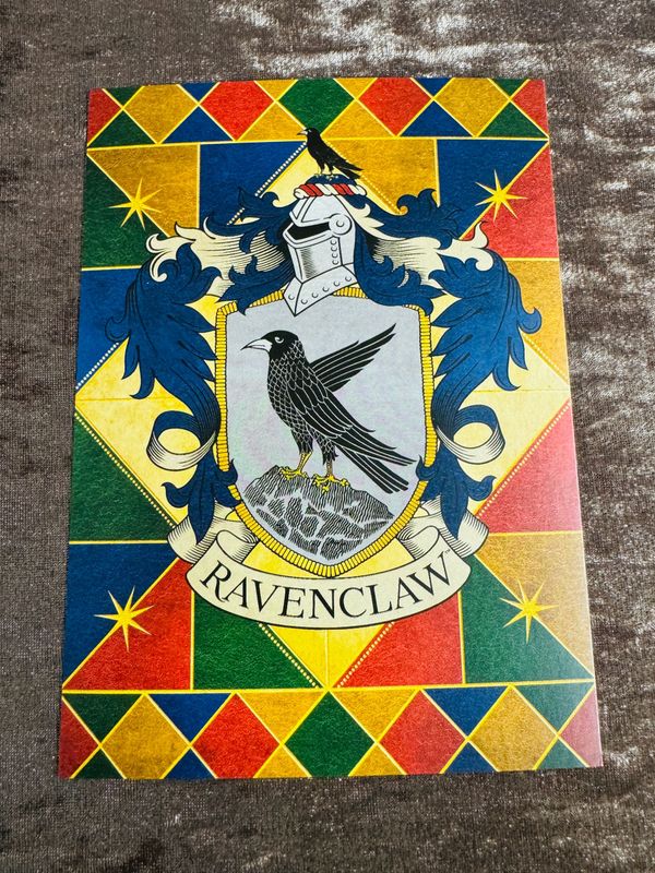 POSTAL ESCUDO RAVENCLAW HARRY POTTER MINALIMA