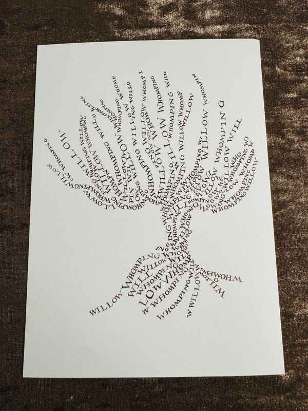 POSTAL HARRY POTTER MINALIMA