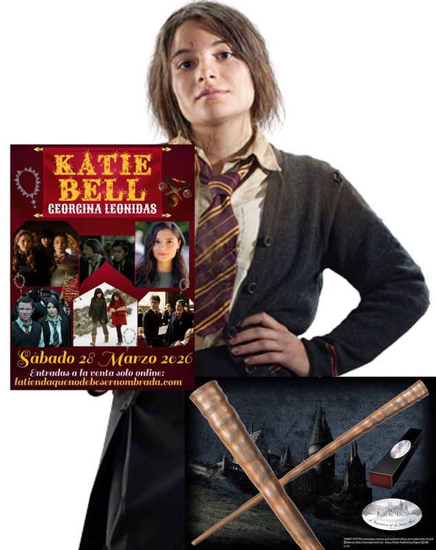 ENTRADA EVENTO KATIE BELL + VARITA HORA: 15:30 (1 AUTOGRAFO + 1 SELFIE)