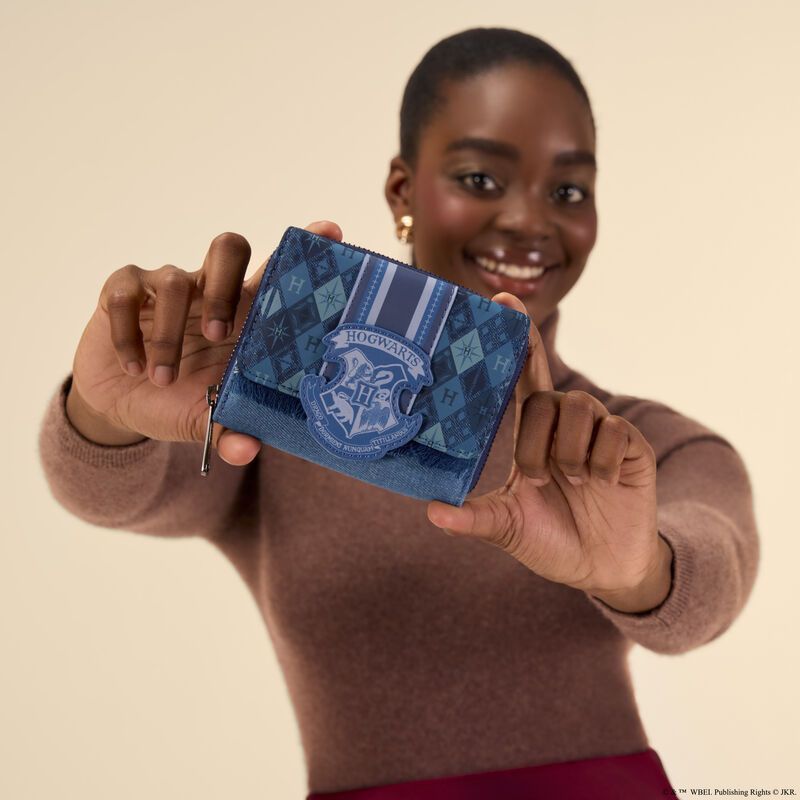 BILLETERA HOGWARTS VAQUERO HARRY POTTER LOUNGEFLY