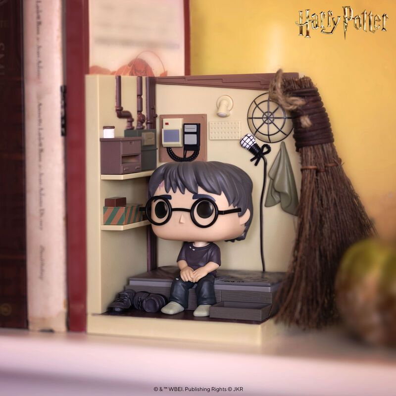 FIGURA HARRY POTTER IN CUPBOARD POP NOOK FUNKO POP