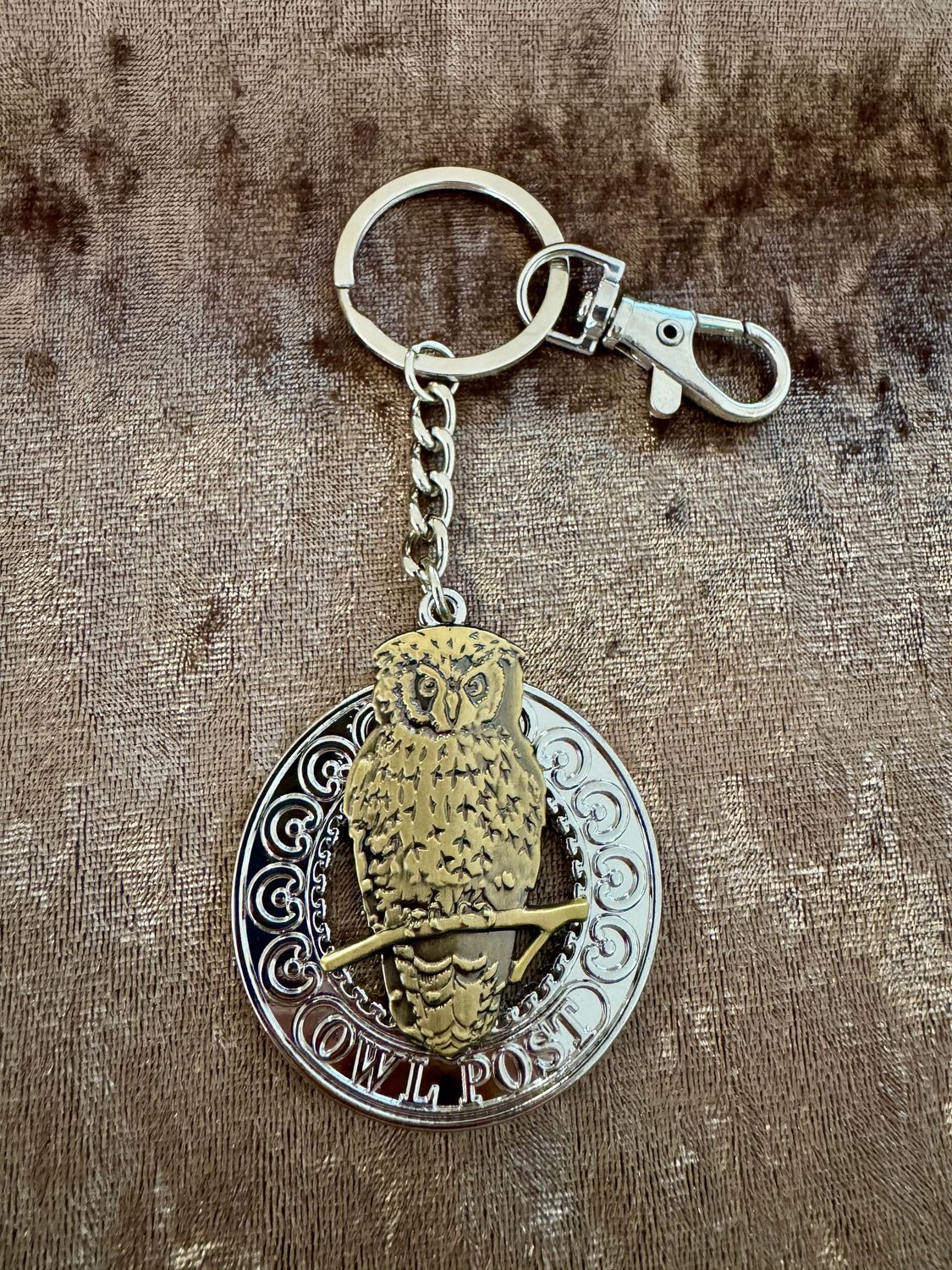 LLAVERO METALICO OWL POST HARRY POTTER