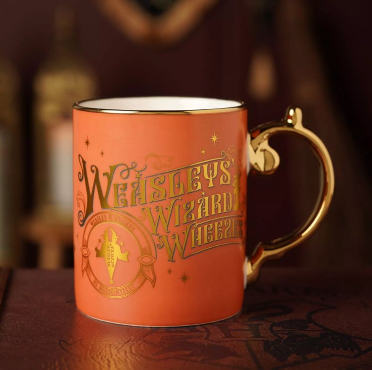 PREVENTA - TAZA COLECCIONABLE WEASLEY WIZARDS WHEEZES HARRY POTTER