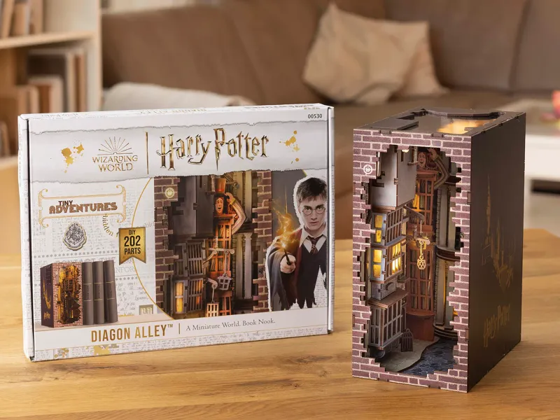 SUJETALIBROS MAQUETA CALLEJON DIAGON HARRY POTTER