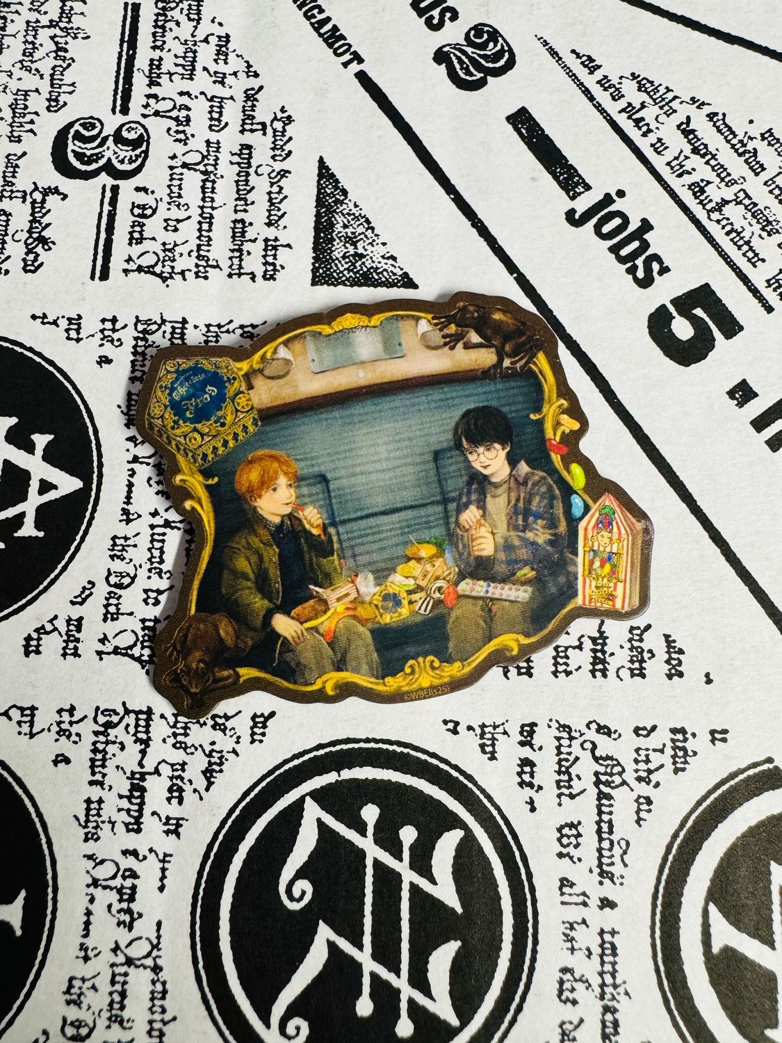 IMAN HARRY & RON HOGWARTS EXPRESS HARRY POTTER