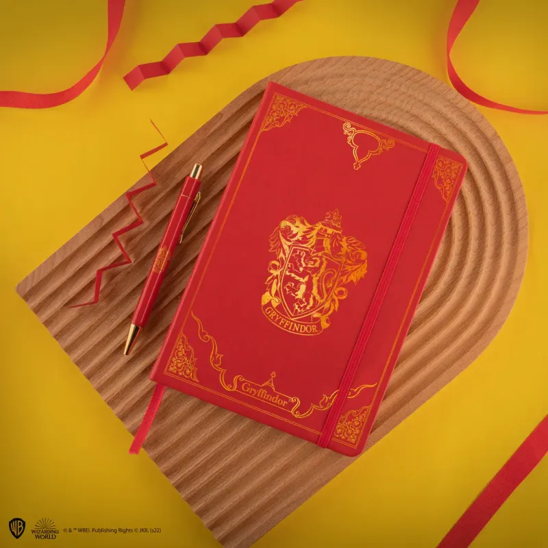 SET DELUXE NOTEBOOK & BOLIGRAFO GRYFFINDOR HARRY POTTER