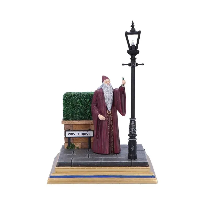 FIGURA ALBUS DUMBLEDORE PRIVET DRIVE CON LUZ HARRY POTTER