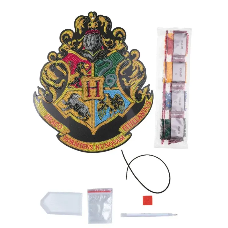 CRYSTAL ART ESCUDO HOGWARTS HARRY POTTER