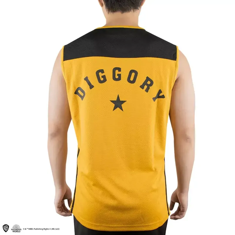 CAMISETA SIN MANGAS TORNEO 3 MAGOS HUFFLEPUFF TALLA M HARRY POTTER