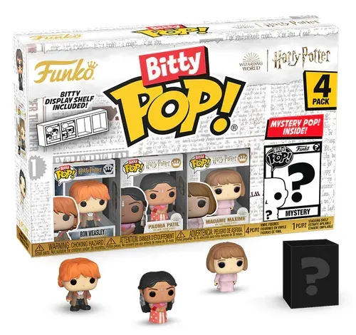 PACK 4 RON YULE BITTY POP! HARRY POTTER