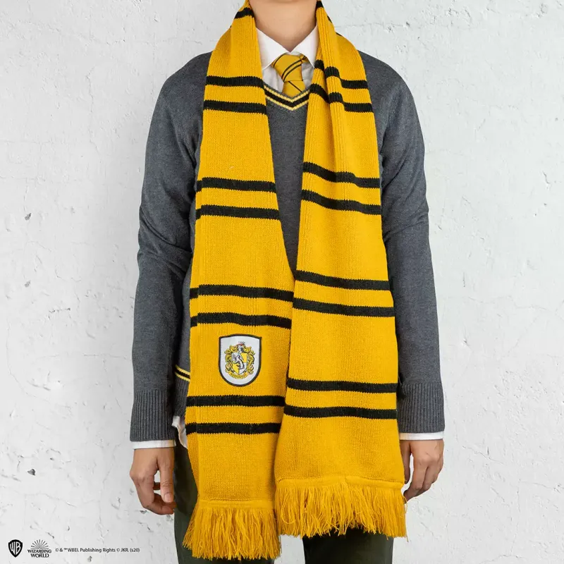 ☞ BUFANDA HUFFLEPUFF HARRY POTTER CINE REPLICAS