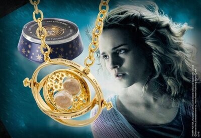 REPLICA COLLAR GIRATIEMPOS HERMIONE GRANGER EDICION LIMITADA NOBLE COLLECTION