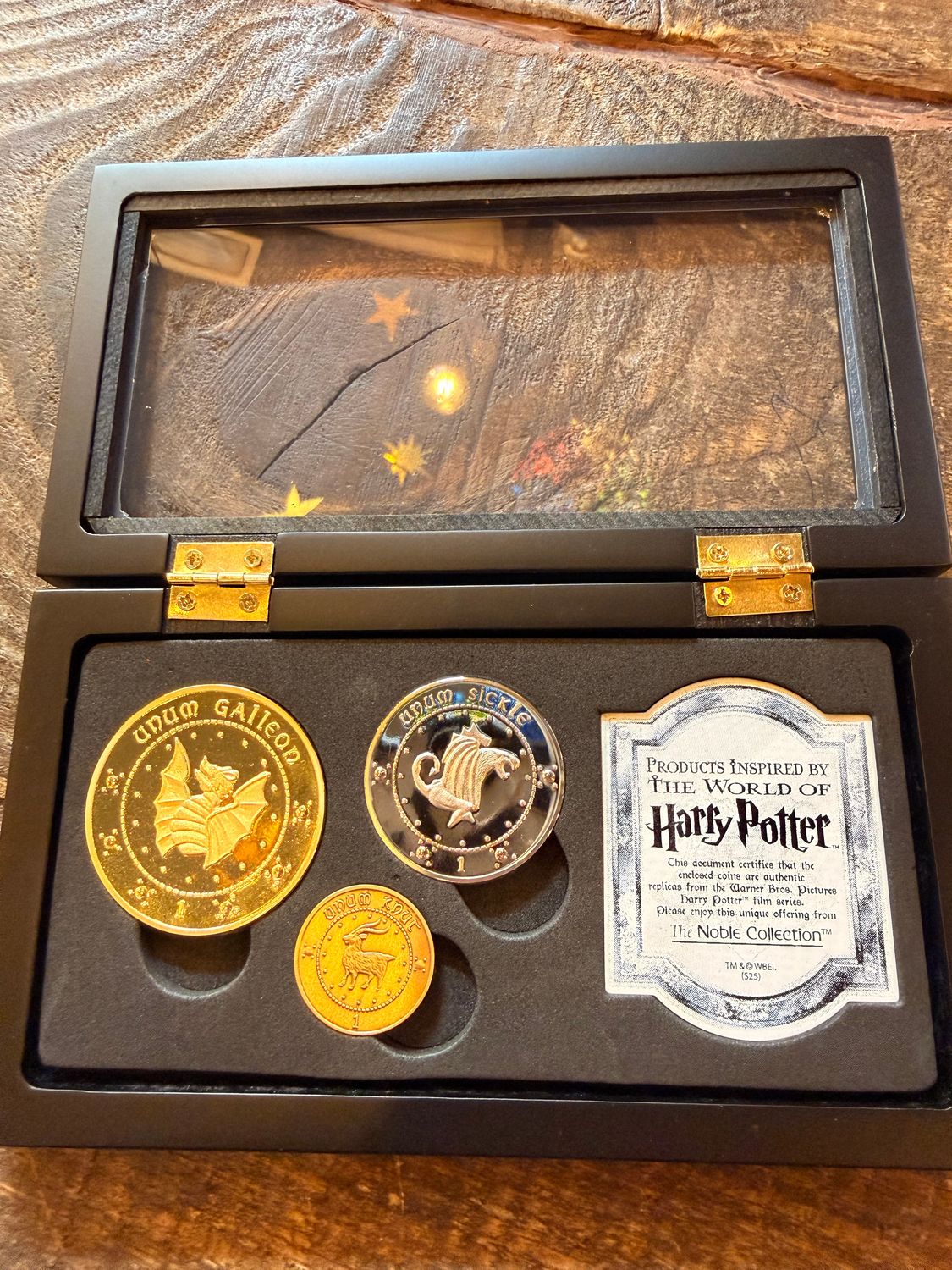 REPLICA MONEDAS GRINGOTTS NOBLE COLLECTION