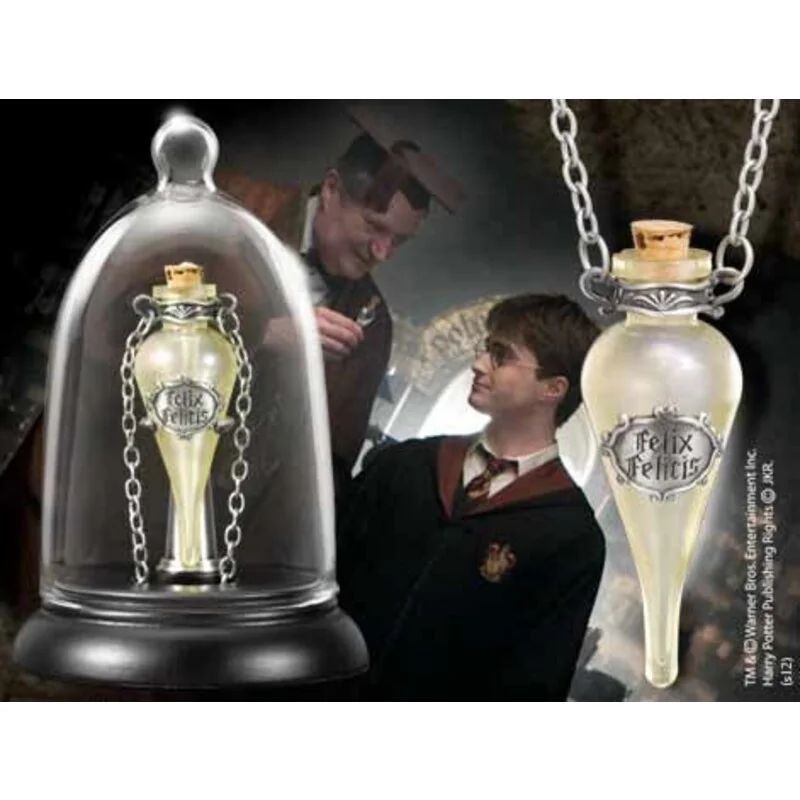 REPLICA POCION FELIX FELICIS HARRY POTTER NOBLE COLLECTION