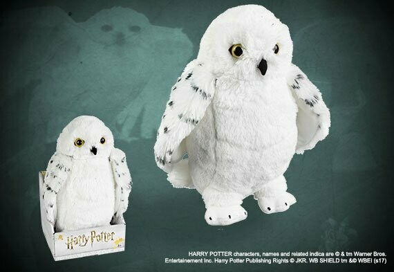 PELUCHE HEDWIG  HARRY POTTER NOBLE COLLECTION