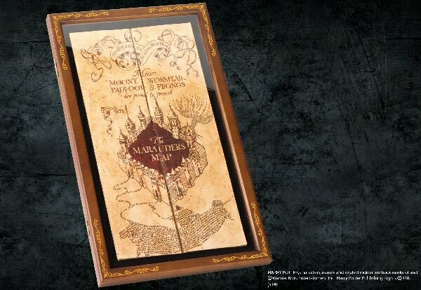 COFRE MAPA MERODEADOR HARRY POTTER NOBLE COLLECTION