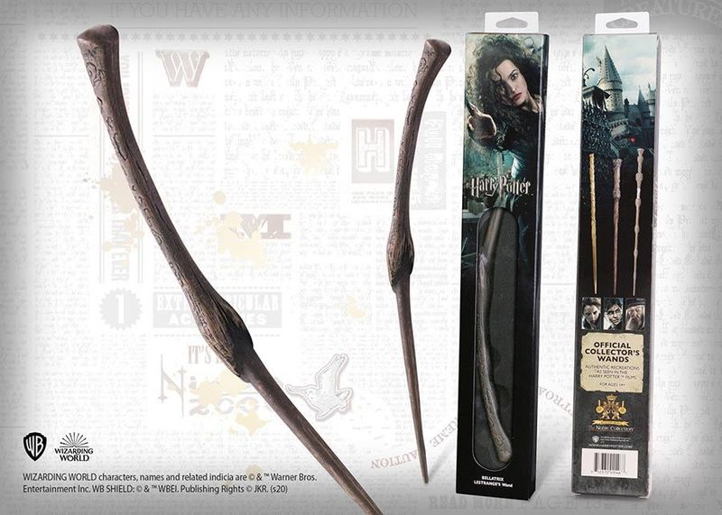 VARITA BELLATRIX LESTRANGE BLISTER HARRY POTTER NOBLE COLLECTION