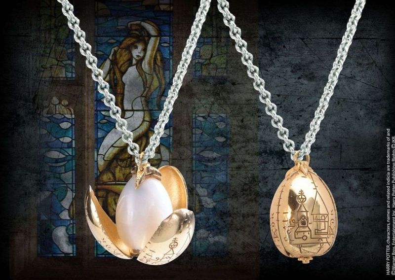 REPLICA COLLAR HUEVO ORO HARRY POTTER NOBLE COLLECTION
