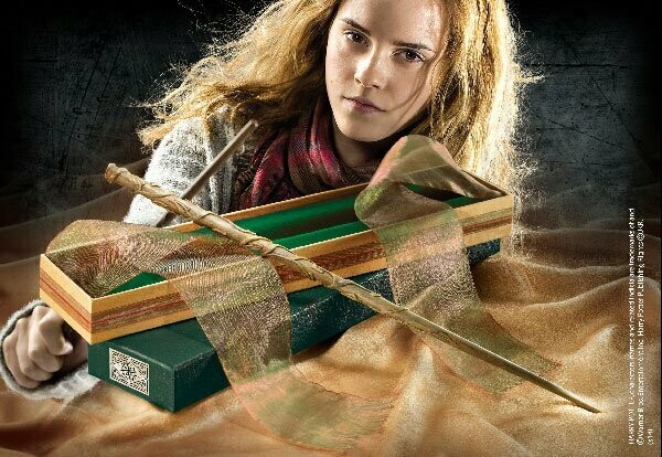 VARITA HERMIONE GRANGER OLLIVANDERS HARRY POTTER NOBLE COLLECTION